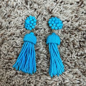 Turquoise Beaded Earrings